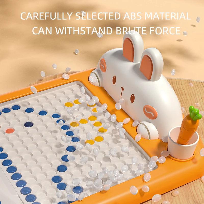Magnetic Board with Beads & Pen
