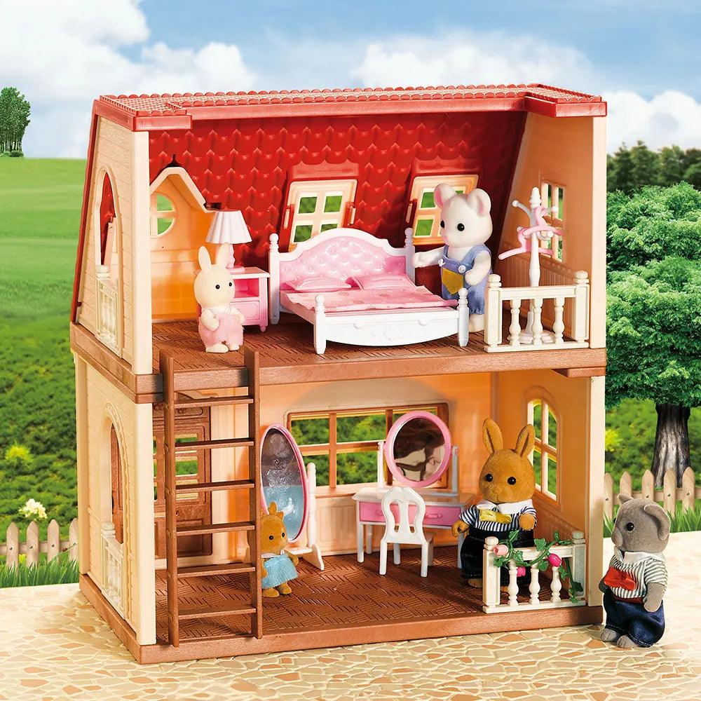 Doll House with Furniture Set